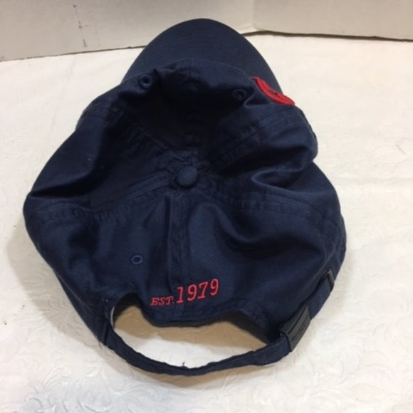 Taylor Made Golf Cap Hat Strap Back Adjustable Blue Red Embroidered - Picture 5 of 11